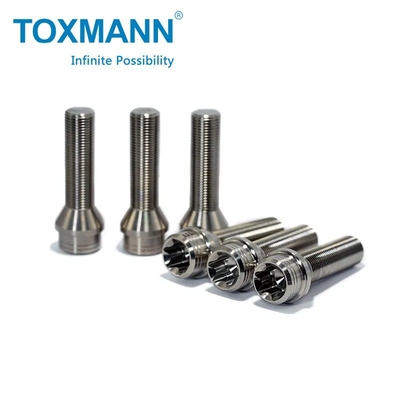 Siedzenie piłkowe Gr.5 Tytoń stopu koła Lug Bolt Nut Hub dla samochodów