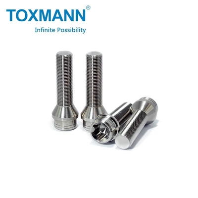 Siedzenie piłkowe Gr.5 Tytoń stopu koła Lug Bolt Nut Hub dla samochodów
