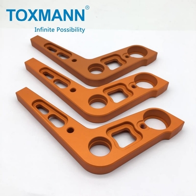 Zmiennik z podwójnym łożyskiem krótki rzut CNC Fresowanie części aluminium 6061-T6 Anodowane wysokiej precyzji